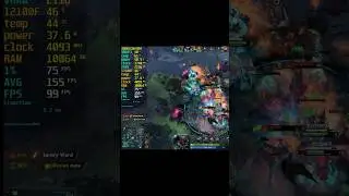DOTA2 | RTX 4060 Ti + i3 12100F ( 1080p Maximum Settings )