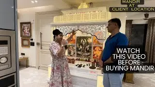 Get Mandirs as per your Customisation from Biggest Corian Temple Factory | Mandir at Client Location