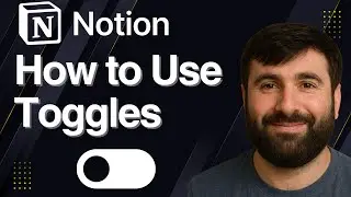How to Use Toggles in Notion | Quick Tutorial 2025