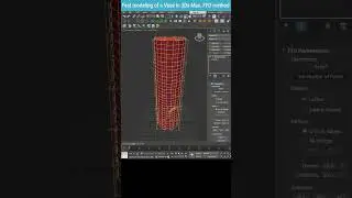 Creating a Vase with Cylinder and FFD Modifier in 3Ds Max 