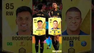 Rodrygo 🇧🇷 vs Mbappe 🇫🇷 