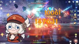 C0 Klee Double Hydro vs Maguu Kenki 38s speedrun 2.7 abyss