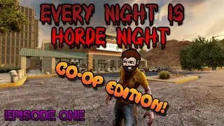 7 Days to Die Co-Op HORDE MODE Ep 1