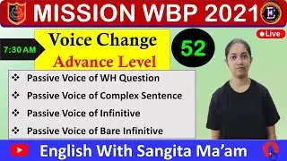 Voice Change of Wh-Question || Complex Sentence || Infinitive || English With Sangita Ma'am ||