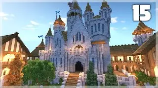 Minecraft: How to Build a Medieval Castle | Huge Medieval Castle Tutorial - Part 15