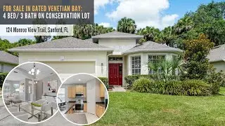 Home for Sale in Venetian Bay Sanford - 124 Monroe View Trail