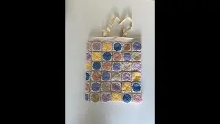 Sunburst Granny Square Bag