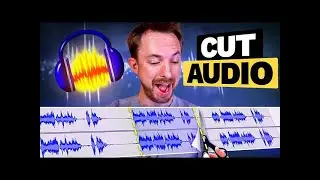 How to cut audio in Audacity