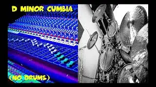 Minor Cumbia Backing Track, NO DRUMS!!!