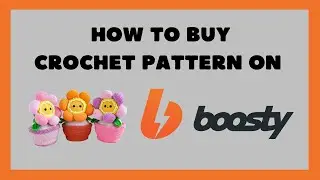 How to buy crochet pattern on Boosty