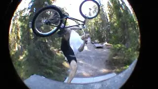 BMX trip to secret forest spot