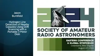 Jason Burnfield- Hydrogen Line Detection of Nearby Galaxies Using Drift Scanning with a 3 Meter Dish