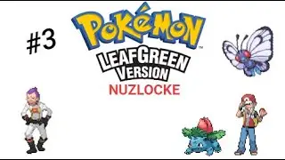 Pokemon Leaf Green Version Nuzlocke #3 [Team Rocket Invade Mt. Moon.]