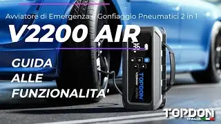 TOPDON ▪ V2200AIR ▪ GUIDA ALLE FUNZIONALITA'