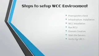 Oracle WebCenter Content 12.2.1 installation