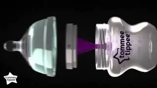 How the Tommee Tippee Anti Colic baby bottle works