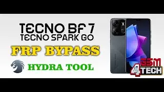 Teco Spark Go (BF7) FRP Remove Adb Mode with Hydra Tool #hydratool