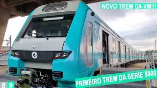 Conferindo a Entrega do Novo trem da Serie 8900/Serie A da VM!!