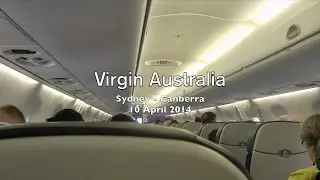 Virgin Australia: Sydney to Canberra, Australia