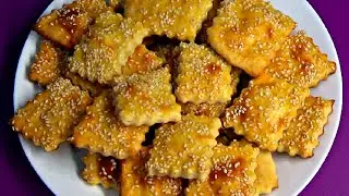 Простое домашнее печенье на сметане Вкусное воздушное