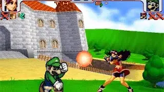 SK MUGEN - Team Spade Kaboomber vs Team LuigiFan1