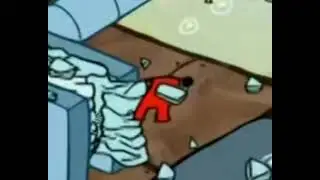 When Spongebob becomes Amogus...