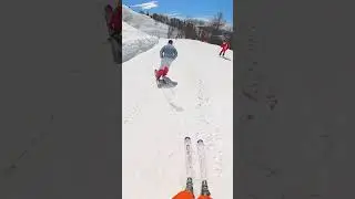Лучшая зеленая трасса на РозаХутор.