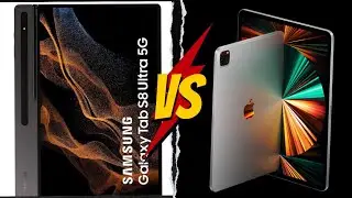 Tablet Battle: Galaxy Tab S8 Ultra vs NEW iPad Pro M1 - Who Will Survive? @JerryRigEverything