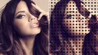 Turn A Photo Into A Pattern Of Color Dots With Photoshop