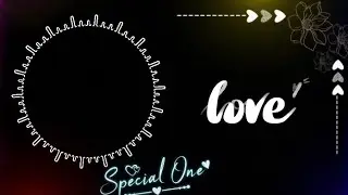 Love black screen template video//light effect love background//light effect background video