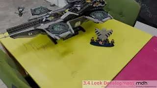 DFD1022 4.3 Look Development – 3D-Tracking with After Effects and Blender (LEGO® Helicarrier)