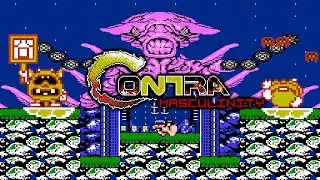 CONTRA MASCULINITY (NES,HACK) LONGPLAY. PART 1