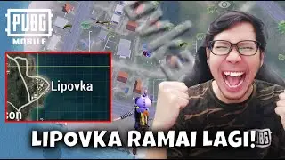 GA NYANGKA! SAYA TELAT TURUN DI LIPOVKA TERNYATA SERAME INI! PARASUTNYA BANYAK! - PUBG MOBILE