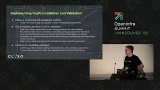 Ceph Days   Lessons Learned in Ceph Operations for Science