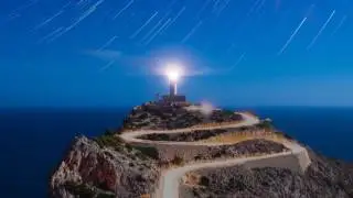Star Trails Timelapse (Menorca)