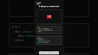 2 Ways to Centre Div 
