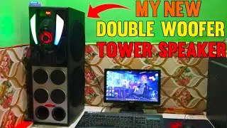 Double Woofer Tower Speaker