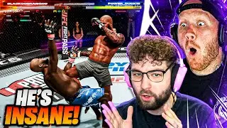 TIMTHETATMAN REACTS TO REQUIS DEMOLISHING DISRESPECTFUL ONLINE OPPONENTS (UFC 5 ONLINE)