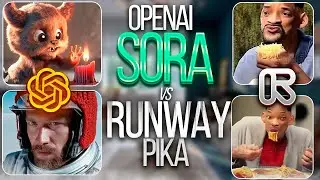 SORA - Новый УСТРАШАЮЩИЙ уровень AI видео-генерации \ Будущее изменилось прямо сейчас (OpenAI)