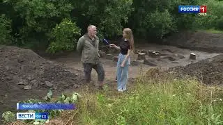 В Судбищах развернулся исторический лагерь
