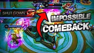 Impossible Comeback 1vs9 | Only 1% Chance To Win | Mobile Legends: Bang Bang