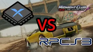 Xenia DX12 VS RPCS3 Vulkan - Midnight Club Los Angeles