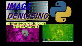 Denoising Drone Images with the ROF Algorithm in Python | For NDVI, UV and Astrophotography