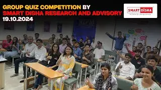 GROUP QUIZ COMPETITION BY SDRA TEAM | 19th October 2024