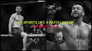 UFC 4 UPDATE/PATCH NOTES 3.0