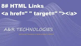 8# HTML Links 