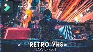How To Create VHS Effect | Retro VHS Overlay | Vintage VHS Video Effect In Filmora X | HINDI 🔥🔥