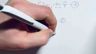 Вычисление пределов. Простые пределы