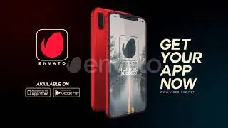 Modern mobile app promo | Product Promo - Envato elements