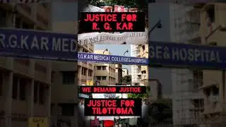 WE DEMAND JUSTICE #wewantjustice #justiceforabhaya #kolkata #rgkarhospital #rgkarprotest #justice